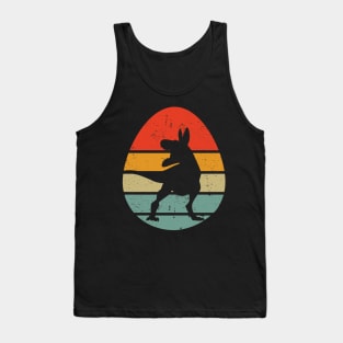 easter bunny T-Rex tyranno Dino Tank Top